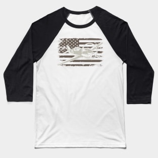 Curtiss P-40 American Fighter Plane Baseball T-Shirt